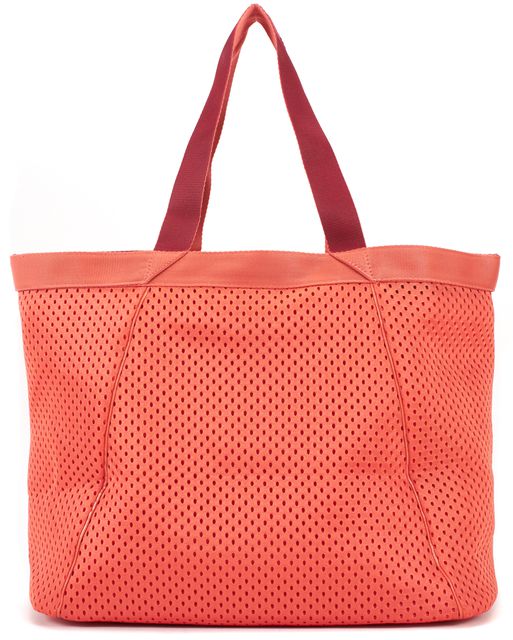 ADIDAS BY STELLA MCCARTNEY NWT Neon Orange Mesh Swim Tote